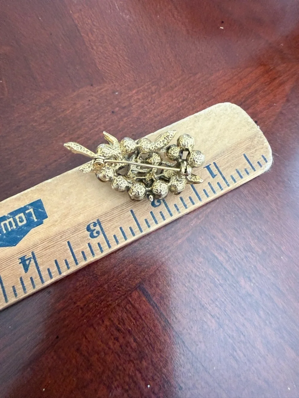 Vintage Gold Tone Brooch